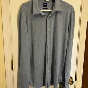Mens boss by hugo boss button up cotton shirt